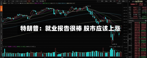 特朗普：就业报告很棒 股市应该上涨-第2张图片
