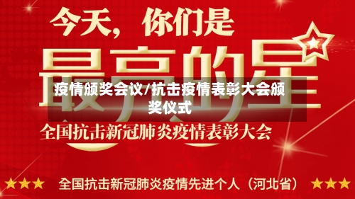 疫情颁奖会议/抗击疫情表彰大会颁奖仪式-第3张图片