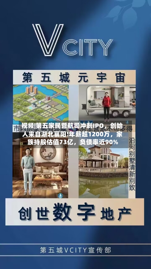 视频|第五家民营航司冲刺IPO	，创始人来自湖北襄阳!年薪超1200万，家族持股估值73亿，负债率近90%-第2张图片