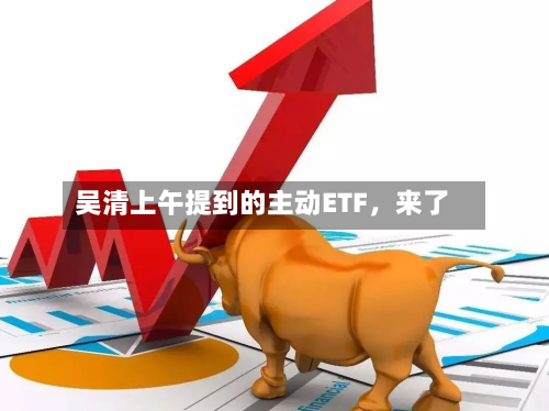 吴清上午提到的主动ETF	，来了-第2张图片