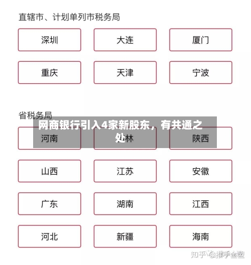 网商银行引入4家新股东，有共通之处-第2张图片