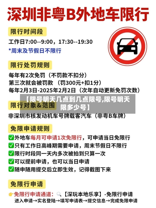 【限号明天几点到几点限号,限号明天限多少号】