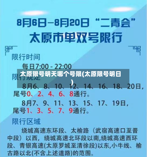 太原限号明天哪个号限(太原限号明日)-第2张图片