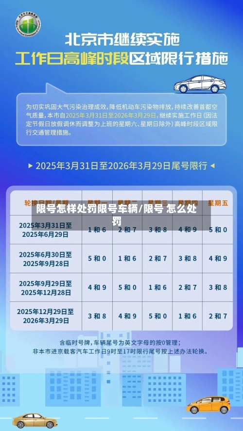 限号怎样处罚限号车辆/限号 怎么处罚-第3张图片