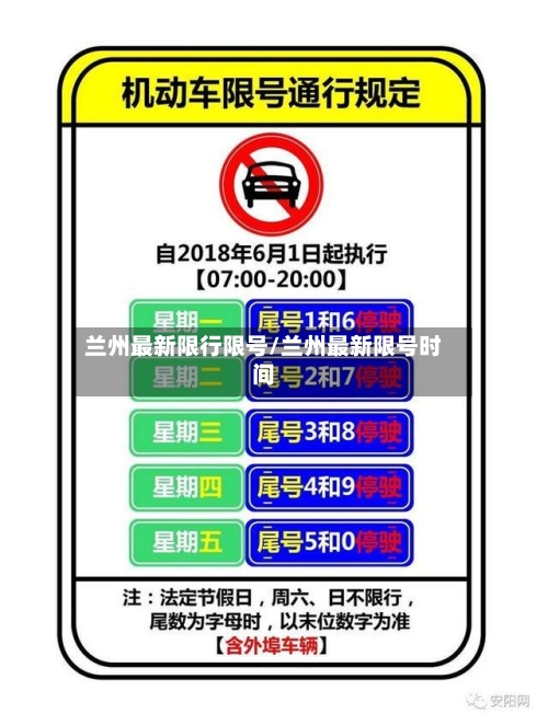 兰州最新限行限号/兰州最新限号时间-第3张图片