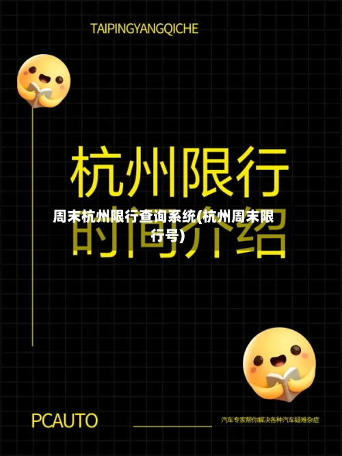 周末杭州限行查询系统(杭州周末限行号)-第2张图片