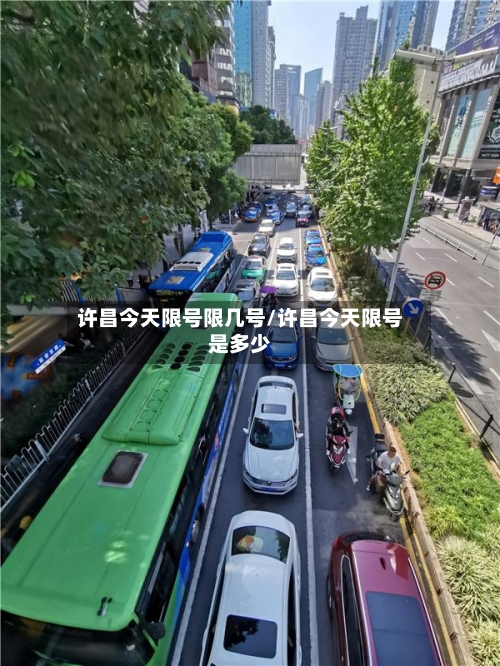 许昌今天限号限几号/许昌今天限号是多少-第2张图片