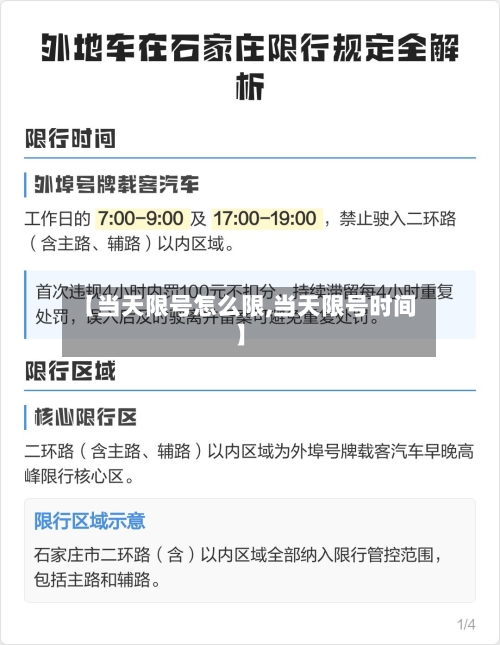【当天限号怎么限,当天限号时间】-第3张图片